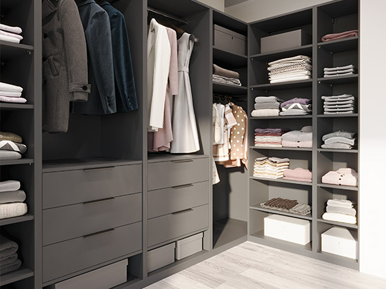 dressing ouvert gris