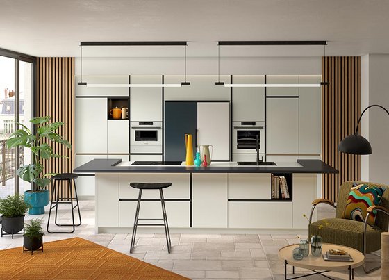 Cuisine sur-mesure avec dimensions personnalisables